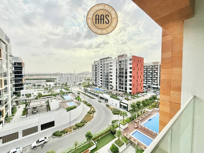 Pool + lagoon view •• 2 balconies •• chiller free •• brand new •• fully furnished 2 bedroom •• multiple options - Image 22