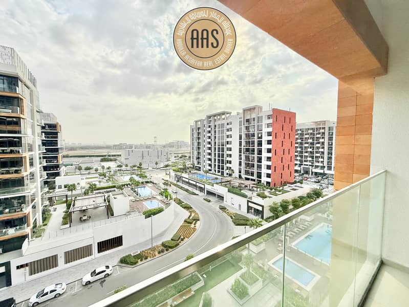 Pool + lagoon view •• 2 balconies •• chiller free •• brand new •• fully furnished 2 bedroom •• multiple options - Image 27