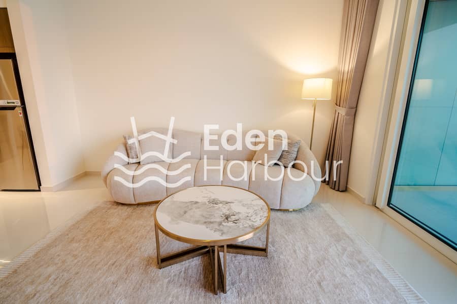 LARGER BALCONY | HIGH FLOOR | PALM VIEWS