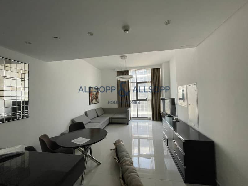 Sleek 2BR Apartment at Golf Promenade, Damac Hills