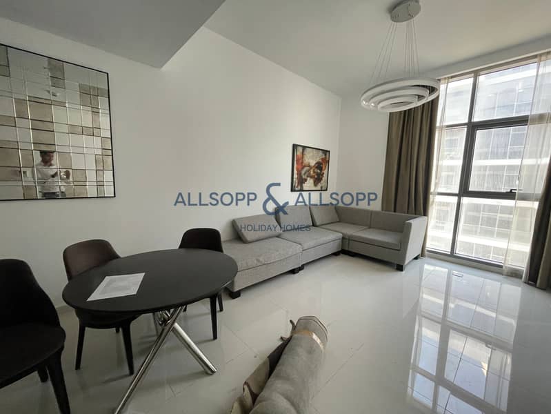 Sleek 2BR Apartment at Golf Promenade, Damac Hills