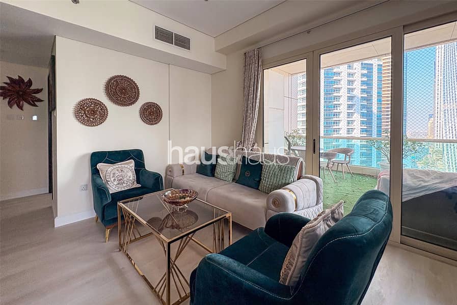Furnished | Partial Marina View | Prime Location