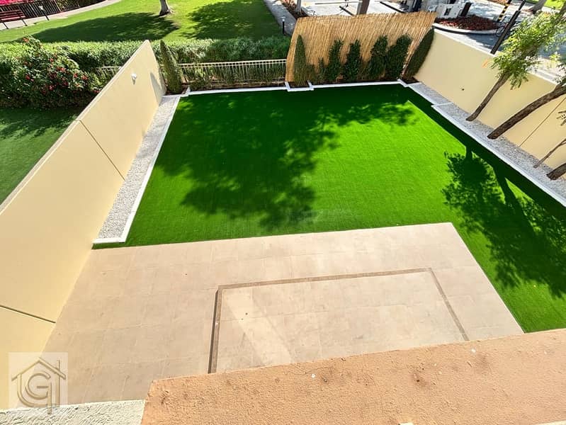 Fully Refurbished 3BR Semi-Detached Villa + Maid’s Room