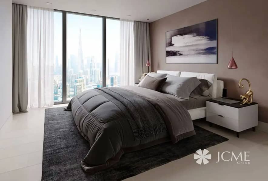 2.5 BR | Burj Khalifa and Canal view | High floor