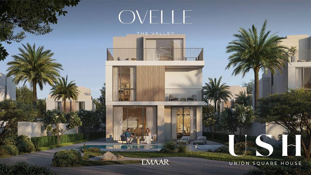 5 Bedroom + Maid’s Room G+2 Villas with Lift | Swimming Pool | Rooftop Terrace | Clubhouse Access | Emaar