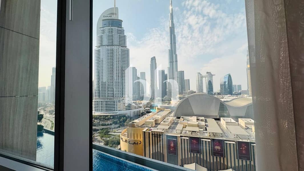 Full Burj View | Bills Included | Vacant - Image 17