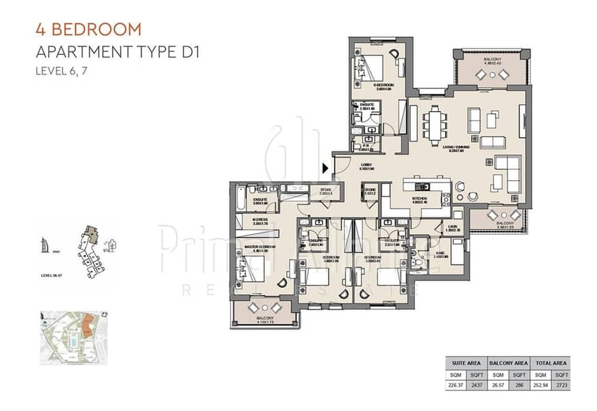 Burj and Full Park View | Brand New | Exclusive - Image 23