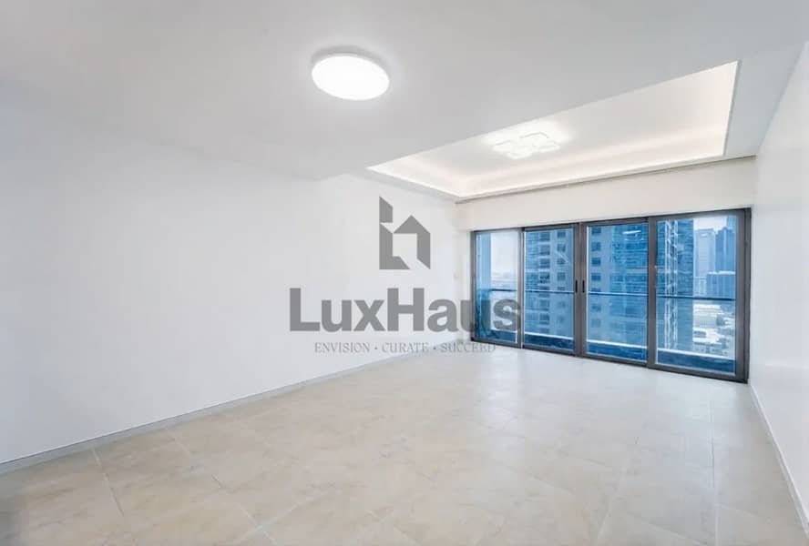 Modern Upgrades| 2BR+ Maid |High floor|Unfurnished