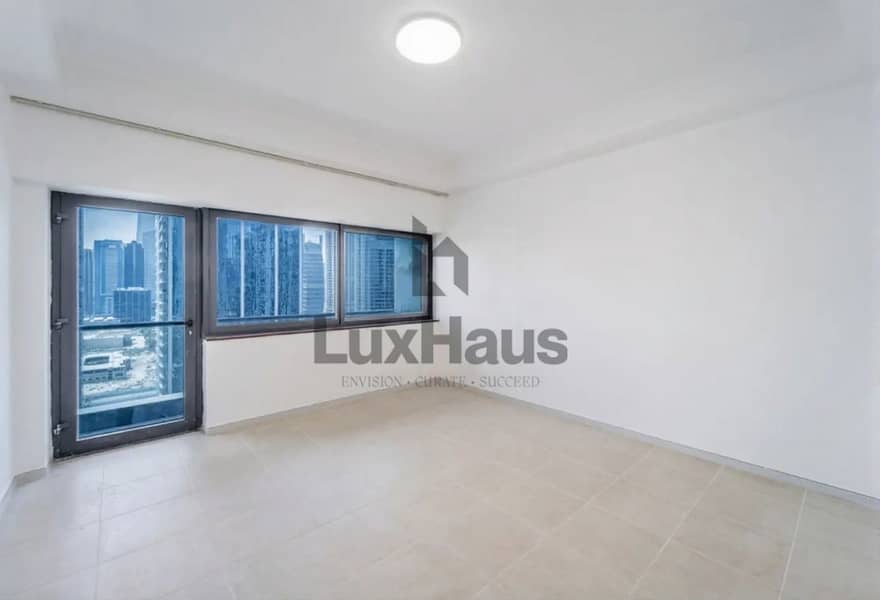 Modern Upgrades| 2BR+ Maid |High floor|Unfurnished