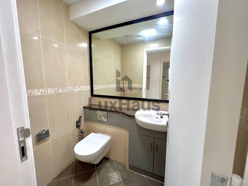 Modern Upgrades| 2BR+ Maid |High floor|Unfurnished - Image 9