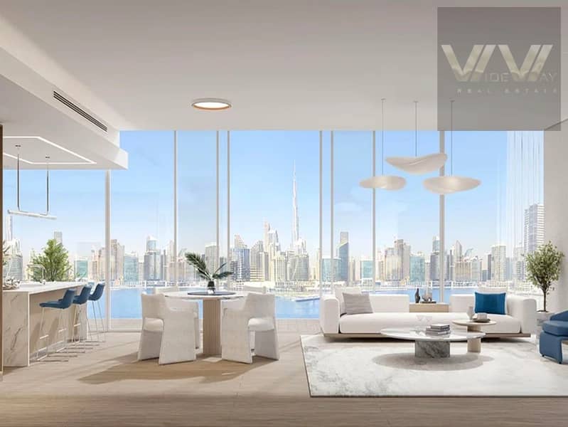 Iconic Canal & Burj Khalifa Views | Luxury Apartment | Ready Soon