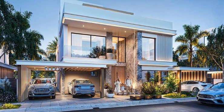 Bahamas — wizualizacja inwestycji DAMAC w Dubaju