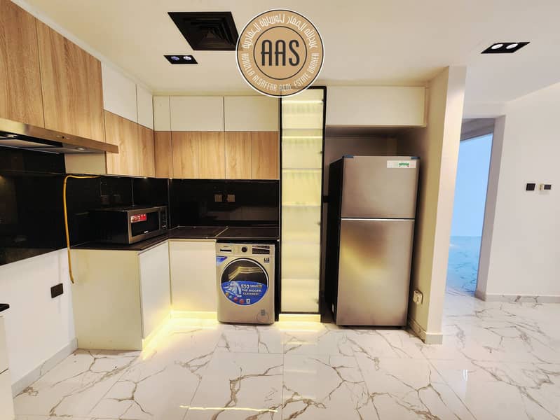 Brand new luxurious 1bhk with kitchen appliances | rent 80k | arjan - Image 7