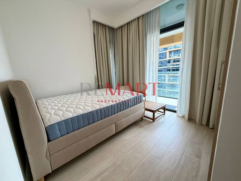 Furnished 2-Bedroom Apartment | Azizi Riviera | Prime Location