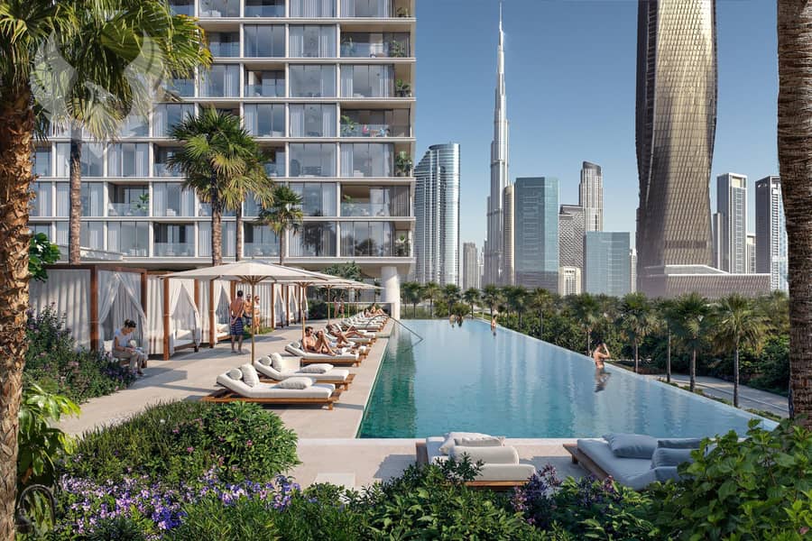 Mid Floor with Burj View | Low Premium | Best Deal