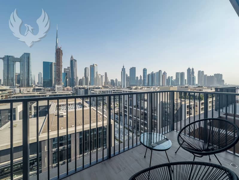 Upgraded | Burj View | High Floor | Tenanted