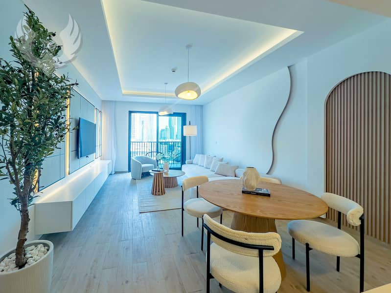 Upgraded | Burj View | High Floor | Tenanted