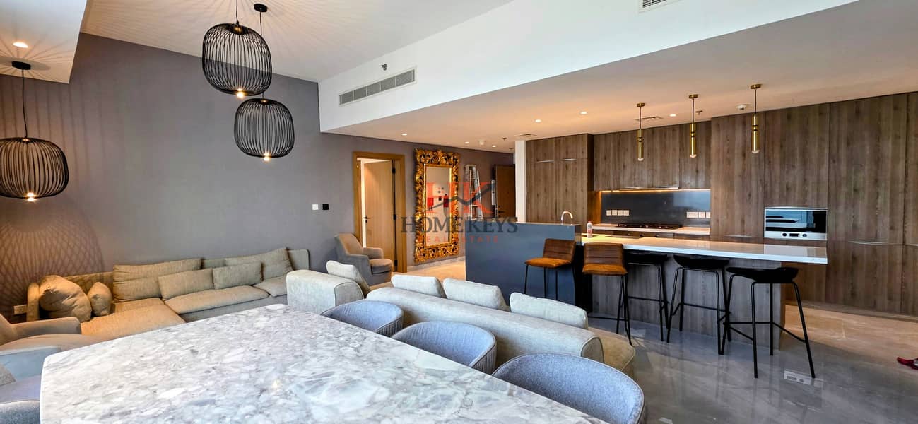 Top Floor Spacious 3 Bedrooms Penthouse || Sea & Burj Al Arab Views || All Bills Included