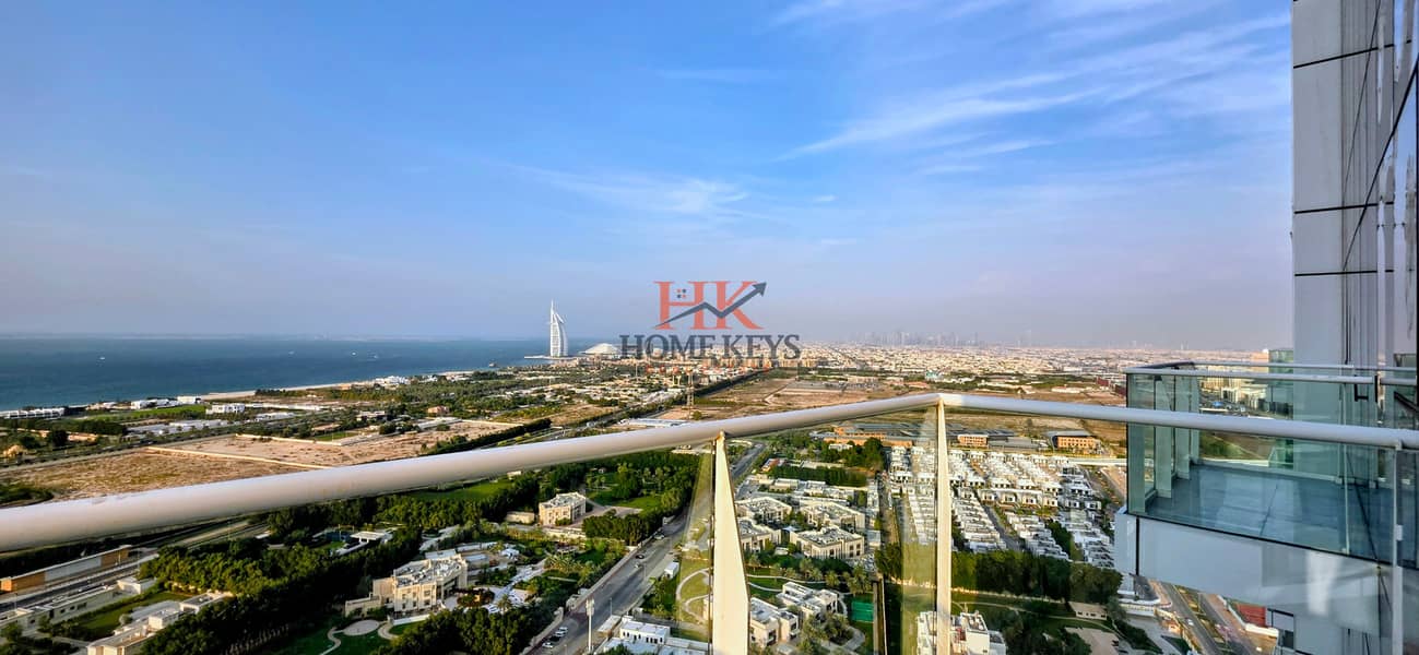 Top Floor Spacious 3 Bedrooms Penthouse || Sea & Burj Al Arab Views || All Bills Included - Image 6