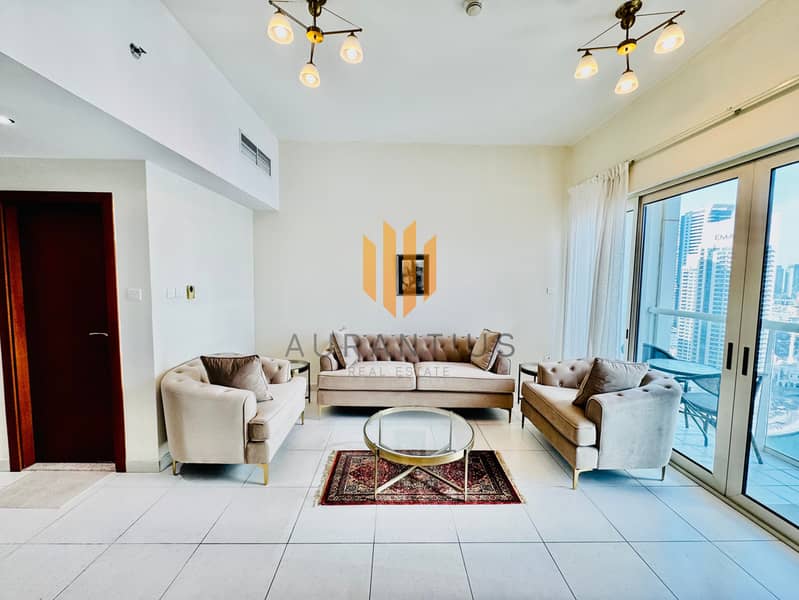 Furnished| High Floor| Marina View| Vacant