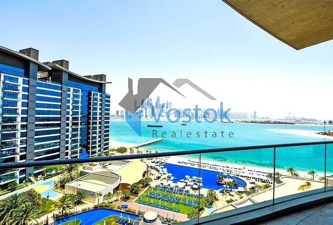 位于朱美拉棕榈岛，大洋住宅区，加勒比海公寓 1 卧室的公寓 120000 AED - 4333510