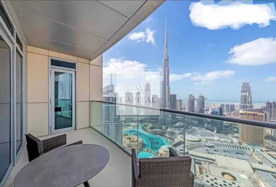 Vacant | High Floor | Burj and Fountain