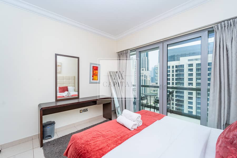 One-Bed | Mid Floor | Spacious | Business Bay View - Image 9
