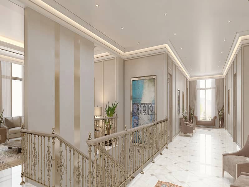 2 Majlis | 12 Parkings | 15 Rooms | Unfurnished - Image 29