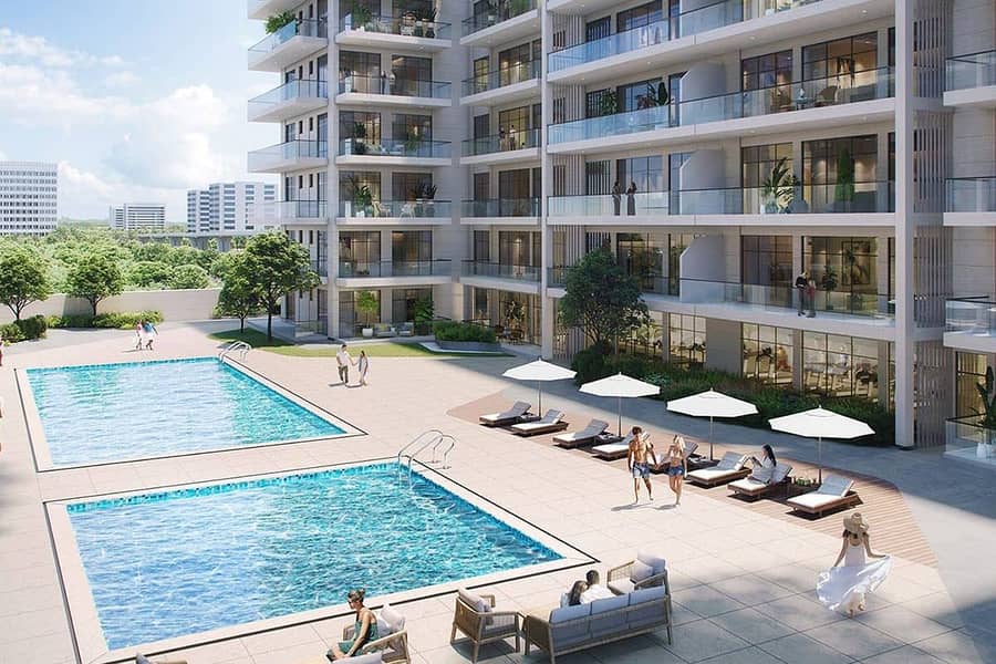 Brand New | Chiller Free | 2 Bed+Maid | Pool View - Image 7