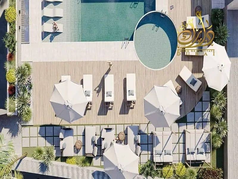 5 % Down payment with post handover 70% / ROI 12% / FURNISHED