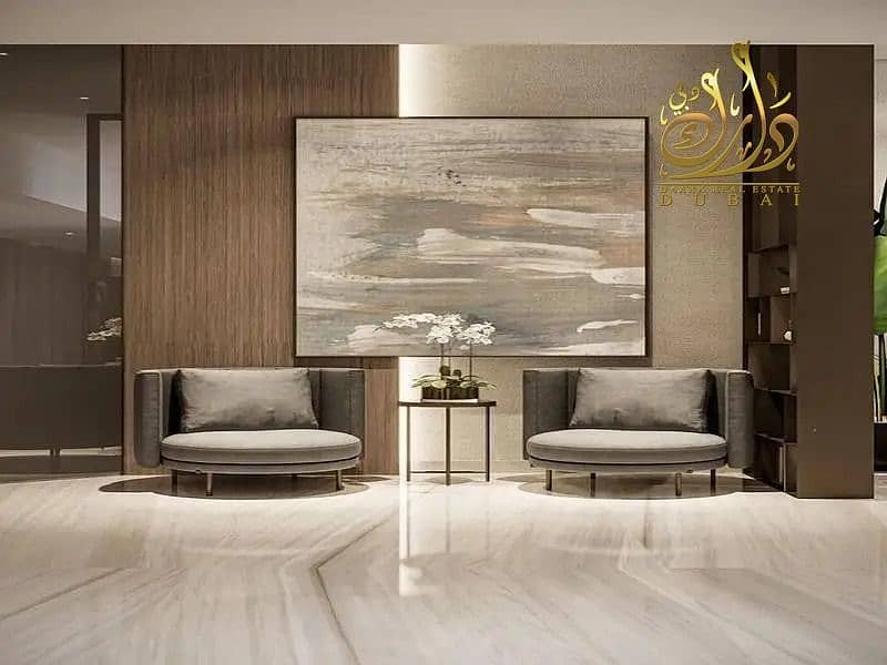 5 % Down payment with post handover 70% / ROI 12% / FURNISHED