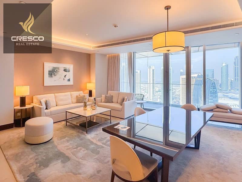 Premium Floor | Burj View | All Utilities Included