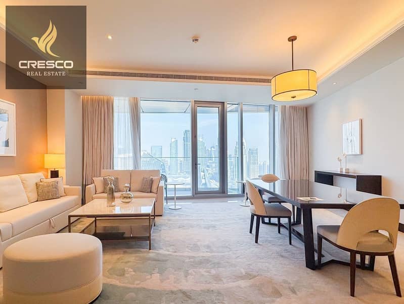 Premium Floor | Burj View | All Utilities Included