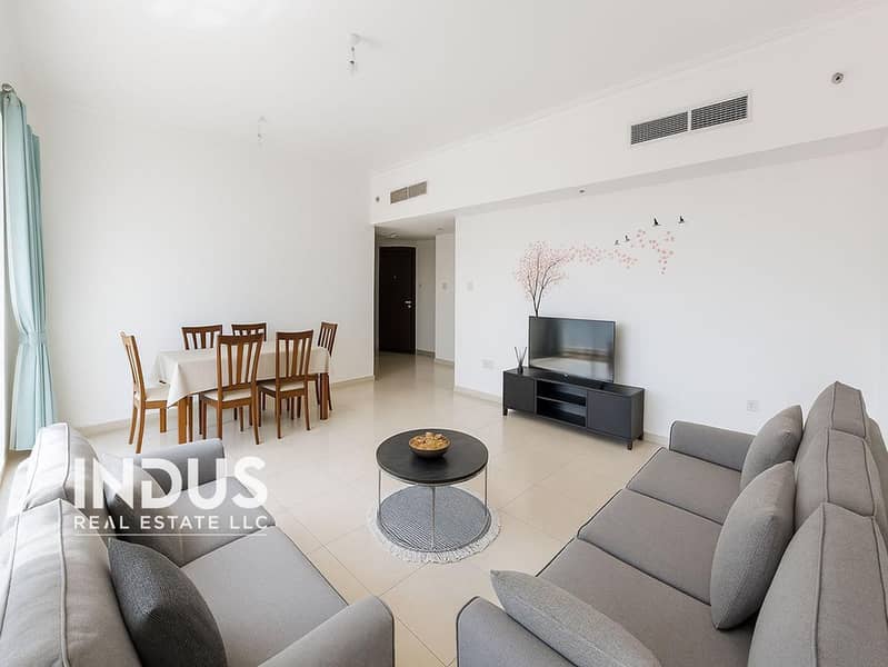 Fully Furnished | High Floor | Lake & Green View