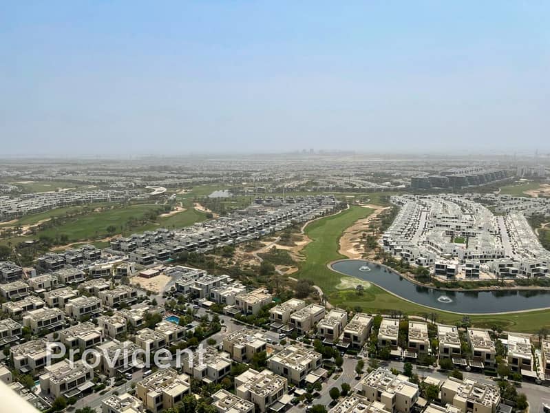 Rented | Golf View | Private Balcony