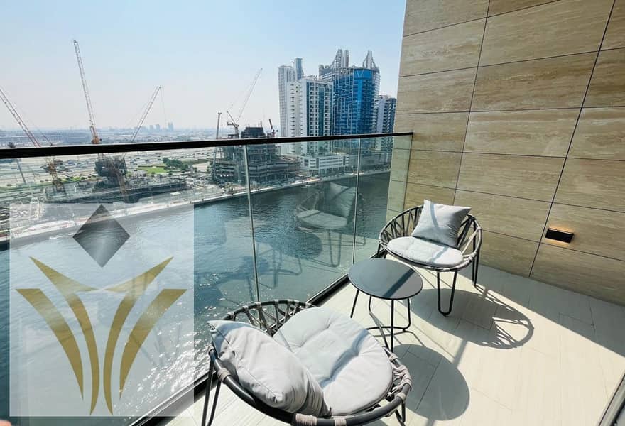 Luxury Smart Studio | Fully Furnished | Canal View