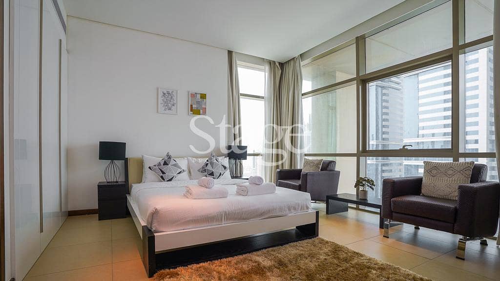 Fully Furnished | High Floor | Close to the Metro