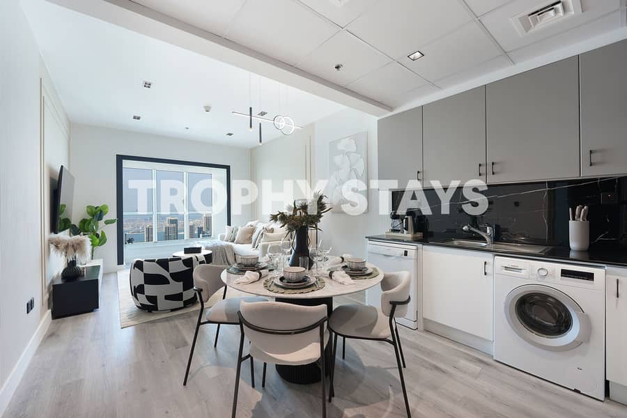 Sea And Palm View | High Floor | All Bills Incl