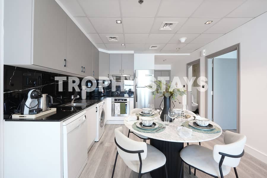 Sea And Palm View | High Floor | All Bills Incl