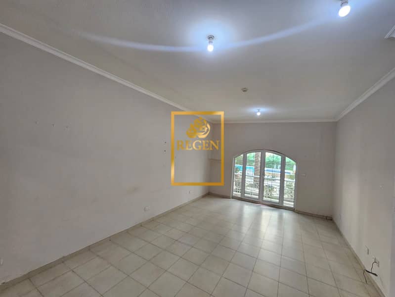 Vacant | Pool View | 2 BR Apartment with Maid's Room
