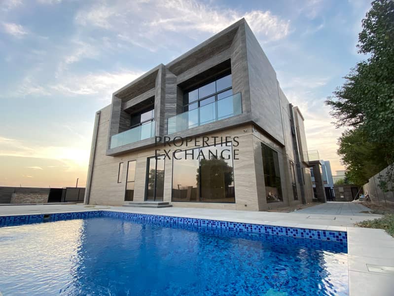 Brand New | Single row on Park | Corner Plot