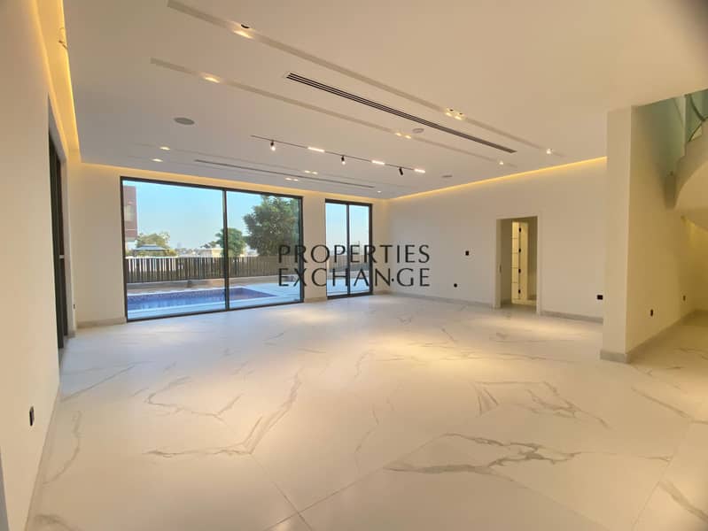 Brand New | Single row on Park | Corner Plot