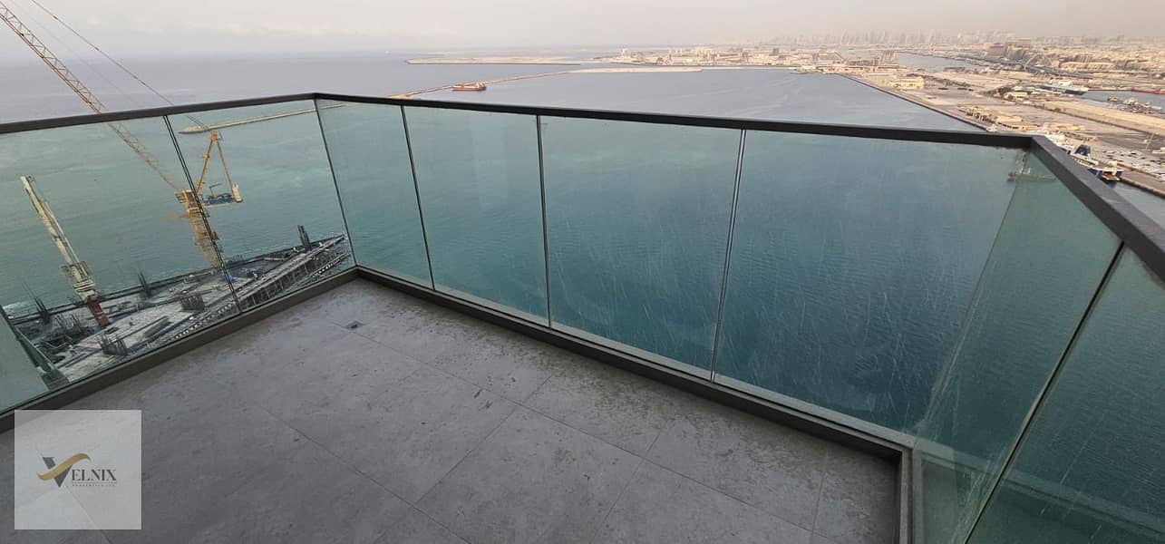 FULL SEA VIEW |3BHK | Unfurnished I World-class Amenities
