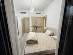 شقة في البلاتين من الرؤية،ليوان 1 غرفة 77000 درهم - 13721949