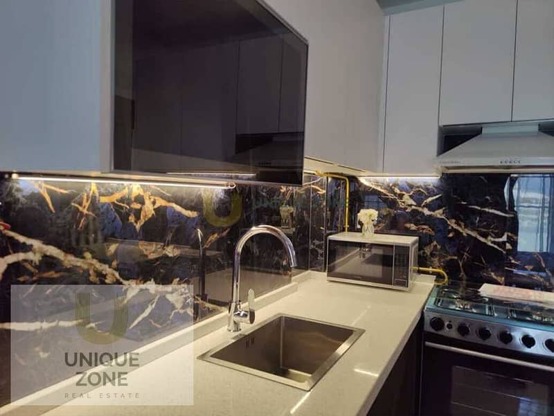 Fully Furnished | Miracle Garden View | Rented - Image 6