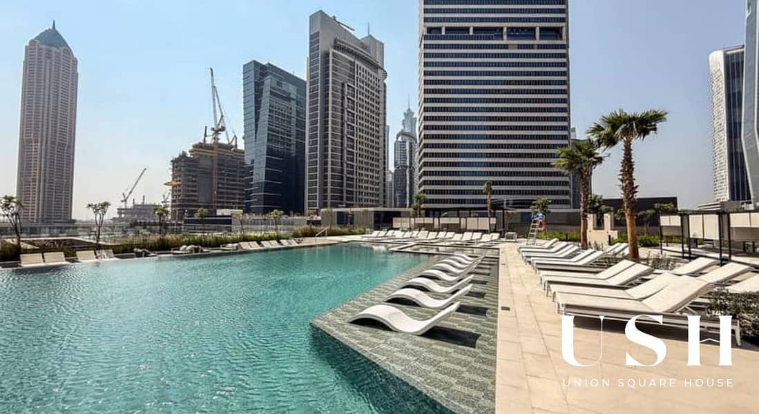 Modern 2BR | Peninsula One | Business Bay - Image 6