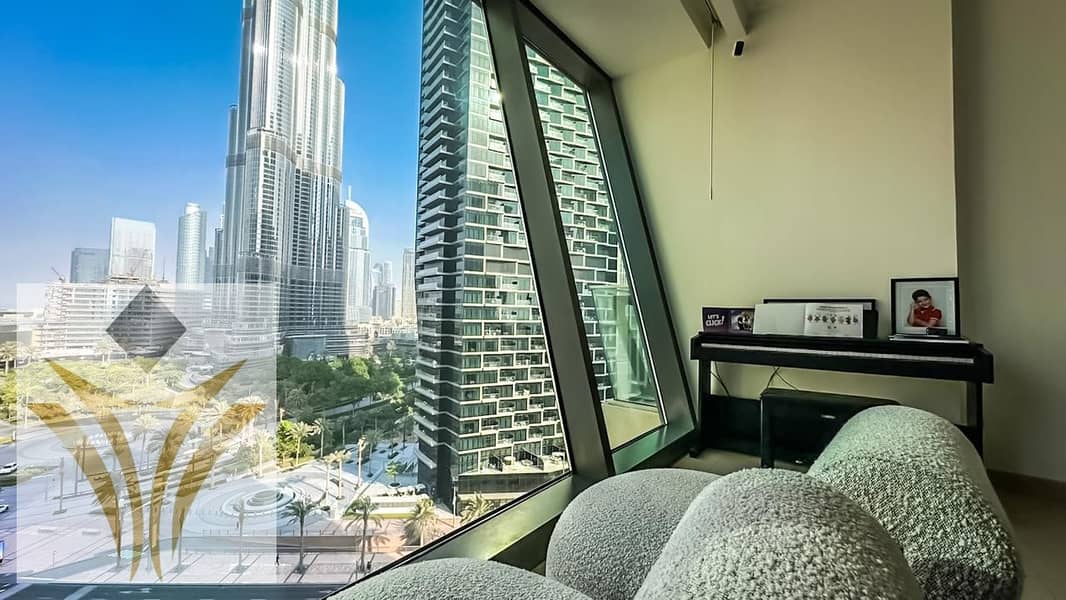Luxury 3BHK + Maid | Full Burj Khalifa View - Image 6