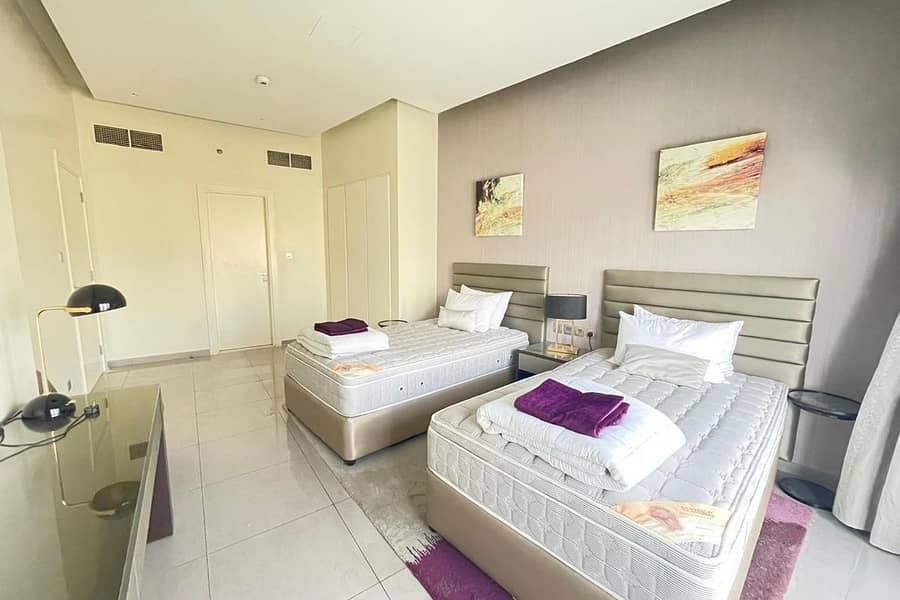 Partial Canal View| High Floor |Luxury Furnishing - Image 9