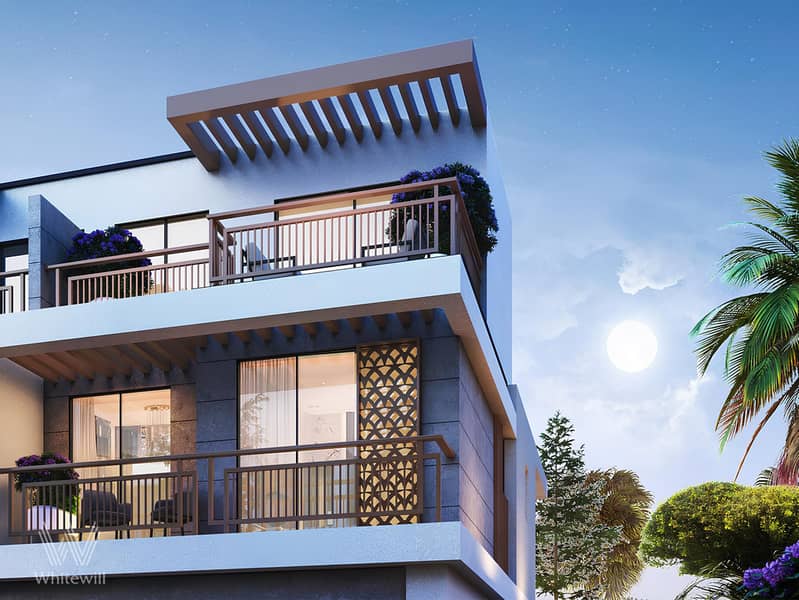 Elegant Townhouse with Garden, Terraces and Study