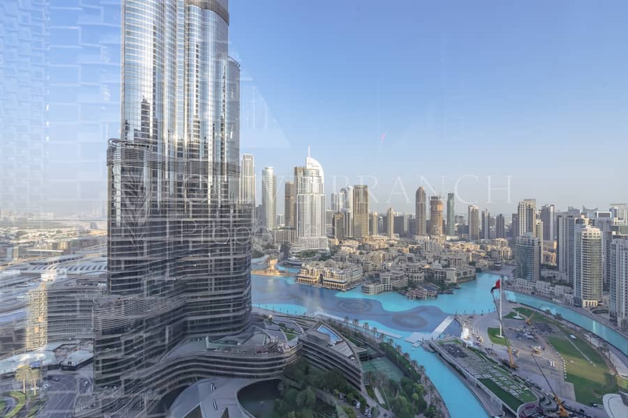 Burj Khalifa and Fountain View | Fully Furnished